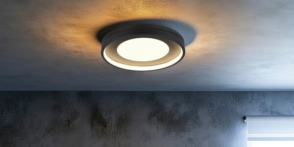 Trio 656610132 LED přisazené stropní svítidlo SOLEA | 36W integrovaný LED zdroj | 4700lm | 3000K