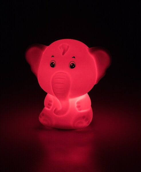 Rabalux 76042 - LED RGB Dotykové noční světlo LIGHTIMALS LED/0,05W/1xCR2032 slon