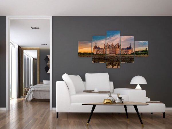 Obraz zámku (125x70 cm)