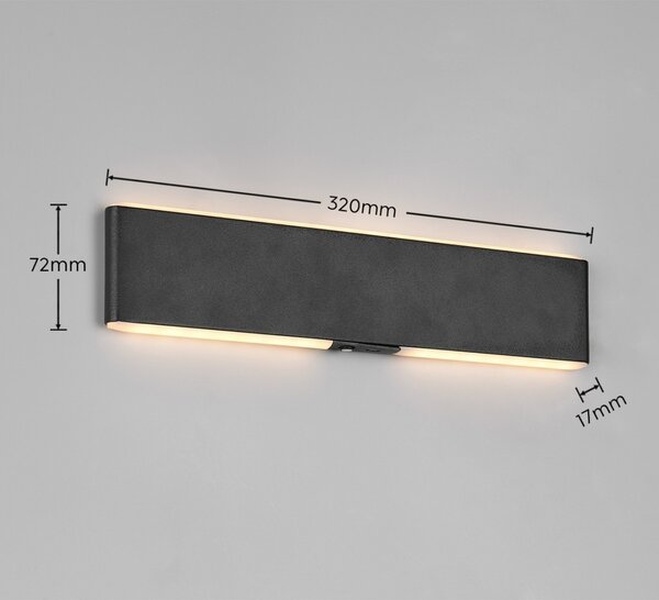Trio 257619132 LED nástěnné svítidlo CONCHIITA | 3W integrovaný LED zdroj | 300lm | 2700-6500K