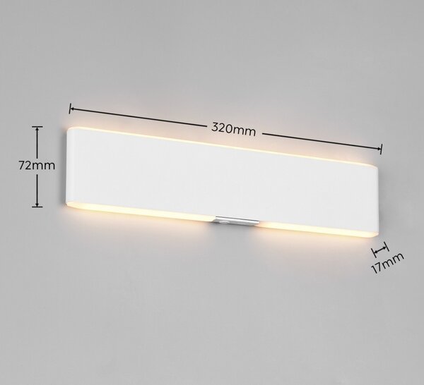 Trio 257619131 LED nástěnné svítidlo CONCHIITA | 3W integrovaný LED zdroj | 300lm | 2700-6500K