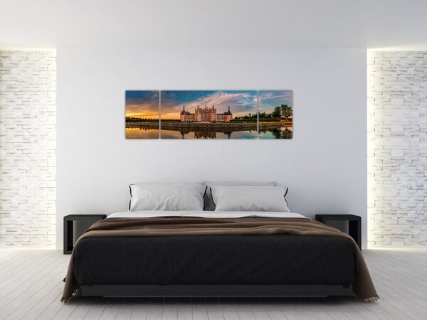 Obraz zámku (170x50 cm)