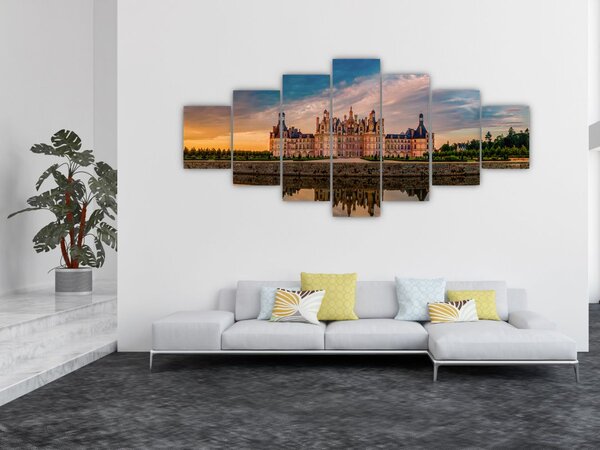 Obraz zámku (210x100 cm)