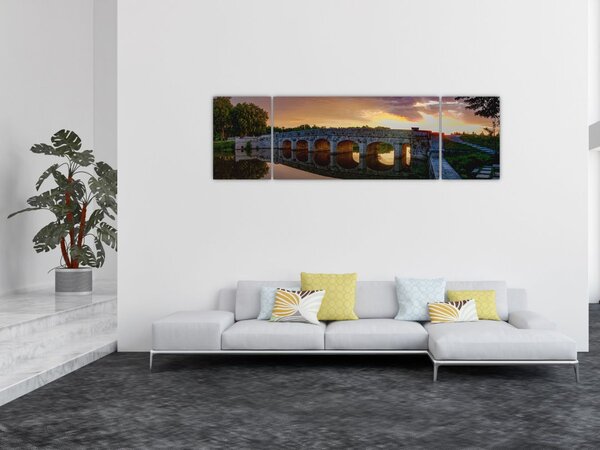 Obraz mostu (170x50 cm)