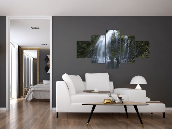 Obraz vodopádu (125x70 cm)