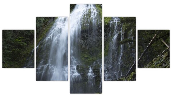 Obraz vodopádu (125x70 cm)