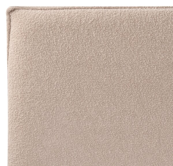 Postel s úložným prostorem Buklé LAVAUR 180 x 200 cm Taupe