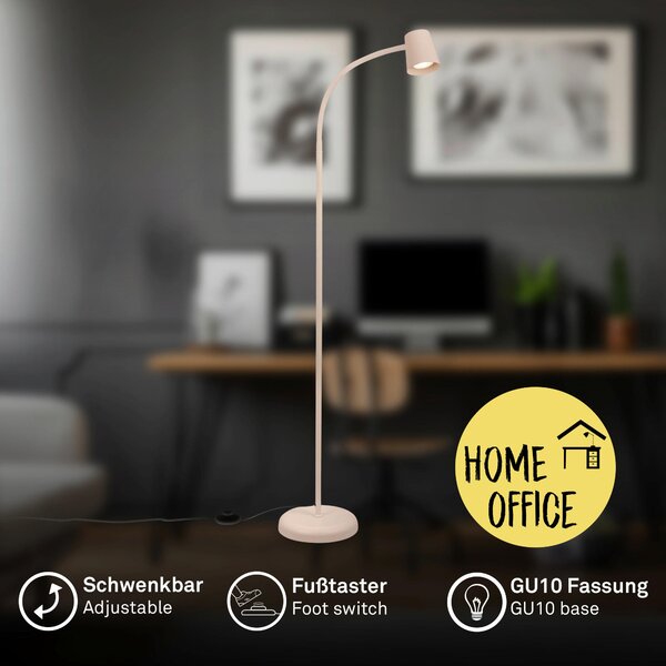 STOJACÍ LED SVÍTIDLO, GU10, 42,5/127,5 cm - Stolní lampy