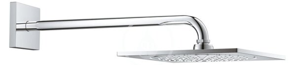 Grohe - Hlavová sprcha F-SERIES 10", 254x254 mm, sprchové rameno 422 mm, chrom