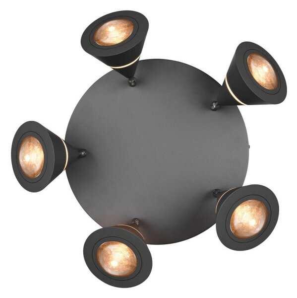 Trio 637010532 LED bodové stropní svítidlo ROMEO | 7W integrovaný LED zdroj | 700lm | 2300+3000+4000K
