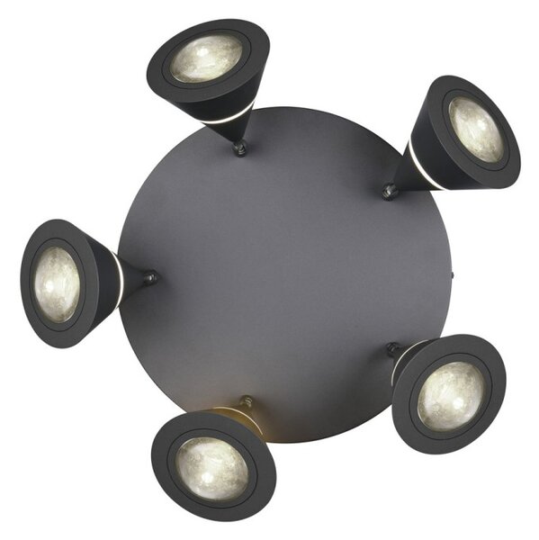 Trio 637010532 LED bodové stropní svítidlo ROMEO | 7W integrovaný LED zdroj | 700lm | 2300+3000+4000K
