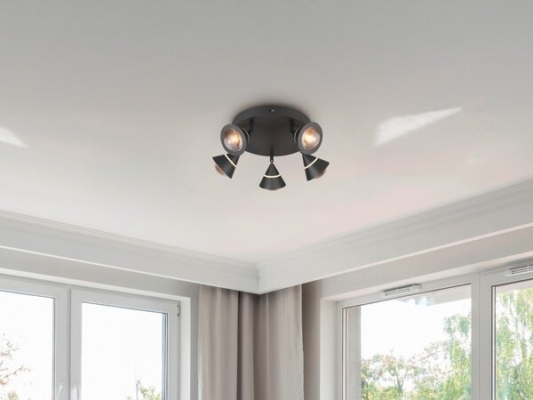 Trio 637010532 LED bodové stropní svítidlo ROMEO | 7W integrovaný LED zdroj | 700lm | 2300+3000+4000K