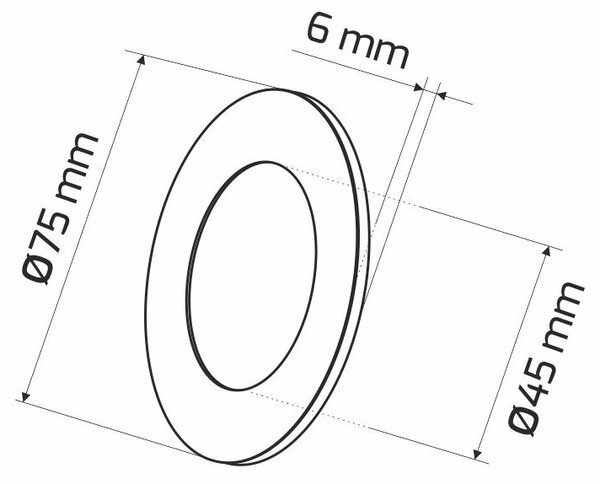 In-Design MAGNETO LED svítidlo pod skříňku 2,8 W, černé, 4000–4500 K