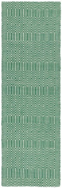 Zelený koberec Darisi Green Rozměry: 66x200 cm