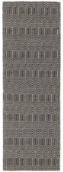 Černý koberec Darisi Black Rozměry: 100x150 cm