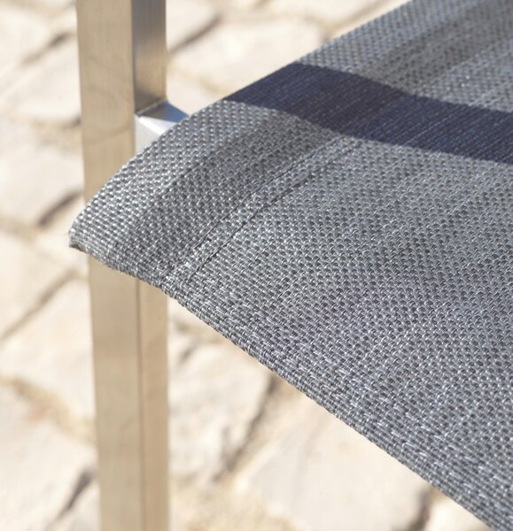 STOHOVATELNÉ KŘESLO, kov, textil Amatio - Stohovatelné židle