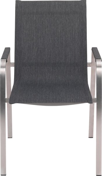 STOHOVATELNÉ KŘESLO, kov, textil Amatio - Stohovatelné židle