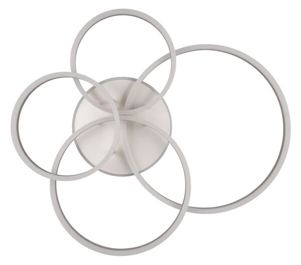 Trio 632210407 LED přisazené stropní svítidlo DRAKE | 50W integrovaný LED zdroj | 5850lm | 2700-6500K | stmívač | dálkové ovládání
