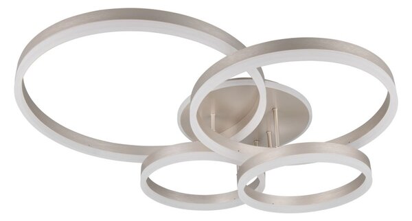 Trio 632210407 LED přisazené stropní svítidlo DRAKE | 50W integrovaný LED zdroj | 5850lm | 2700-6500K | stmívač | dálkové ovládání