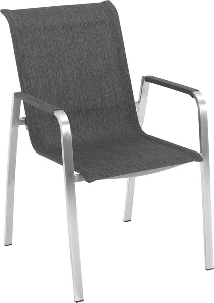 STOHOVATELNÉ KŘESLO, kov, textil Amatio - Stohovatelné židle