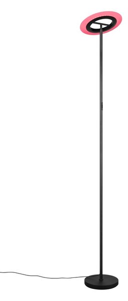 Trio R43411132 LED stojací lampa SANBA | 17W integrovaný LED zdroj | 1900lm | 2700-6500K | dálkové ovládání | stmívač | rgb - barevné