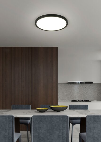 Trio R65891932 LED přisazené stropní svítidlo DRACO | 30W integrovaný LED zdroj | 4000lm | 2300+3000+4000K | Trio - SwitchDimmer