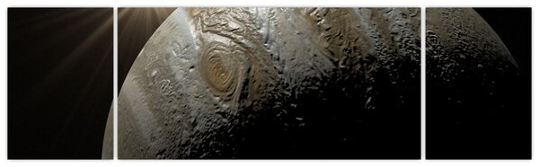 Obraz planety ve vesmíru (170x50 cm)