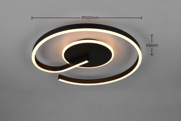 Trio R63631132 LED přisazené stropní svítidlo CALLE | 21W integrovaný LED zdroj | 2600lm | 2300+3000+4000K | Trio - SwitchDimmer