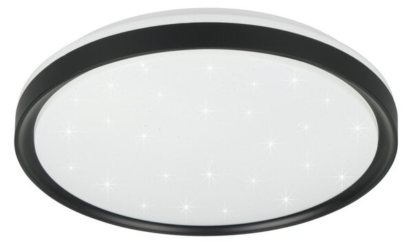 Trio R63581132 LED přisazené stropní svítidlo SOLIT | 14W integrovaný LED zdroj | 1800lm | 2700-6500K | rgb - barevné | stmívač | dálkové ovládání