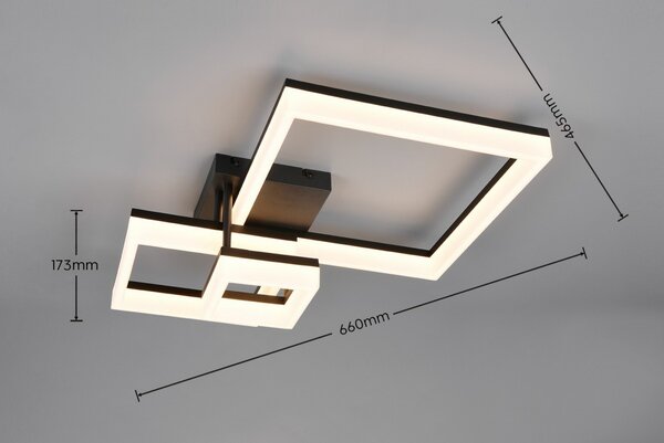 Trio R65771332 LED přisazené stropní svítidlo CAMINO | 32W integrovaný LED zdroj | 4000lm | 3000K