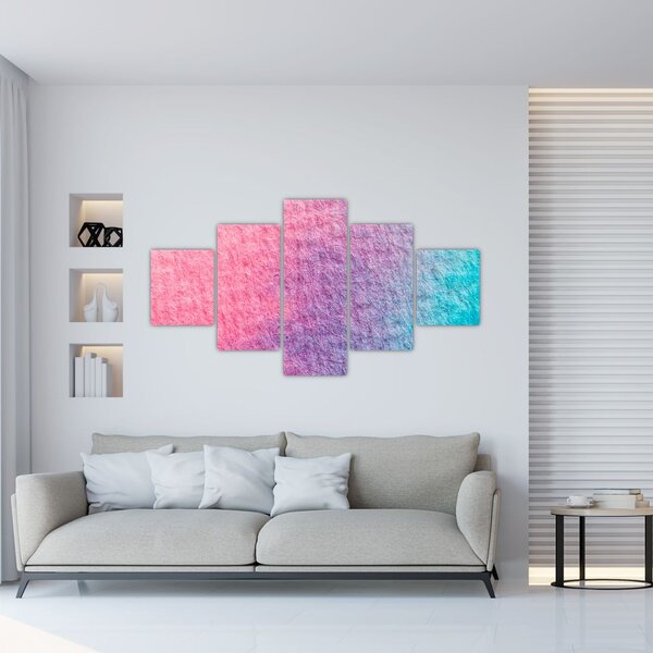 Obraz barevné textury (125x70 cm)
