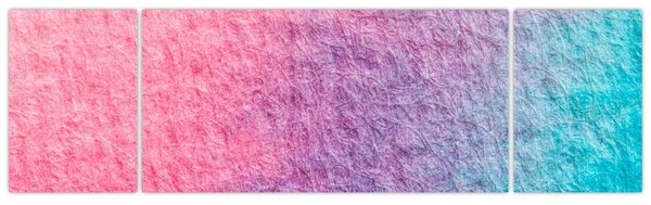 Obraz barevné textury (170x50 cm)