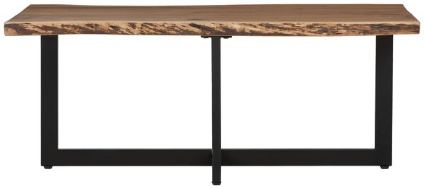 KONFERENČNÍ STOLEK, černá, barvy akácie, dřevo, kov, 115/65/45 cm Landscape - Konferenční stolky