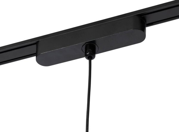 Moderní černé závěsné svítidlo pro kolejnicový systém 1-fázové včetně LED - Magnetic Vance