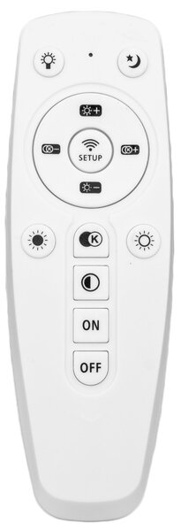 Toolight - LED závěsné svítidlo APP817-CP + dálkové ovládání, černá, OSW-04027