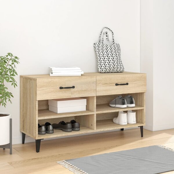 Botník dub sonoma 102 x 35 x 55 cm kompozitní dřevo