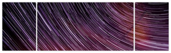 Obraz rozmazaných hvězd na obloze (170x50 cm)