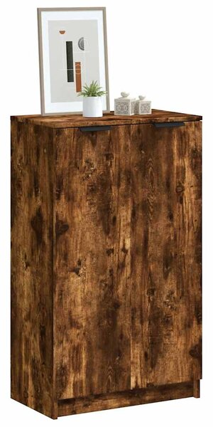 Botník kouřový dub 59 x 35 x 100 cm kompozitní dřevo