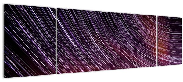 Obraz rozmazaných hvězd na obloze (170x50 cm)