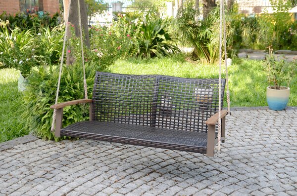 HOUPACÍ LAVICE plast, dřevo, kov Gardenson - Online Only zahradní nábytek, Online Only