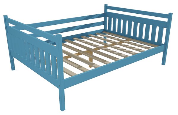Vomaks Dětská postel DP 034 XL Rozměr: 160 x 200 cm, Povrchová úprava: netransparentní barva modrá