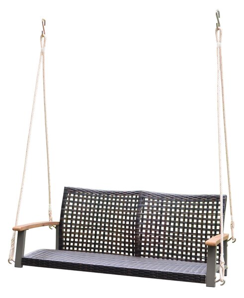 HOUPACÍ LAVICE plast, dřevo, kov Gardenson - Online Only zahradní nábytek, Online Only