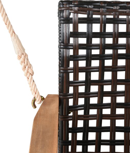 HOUPACÍ LAVICE plast, dřevo, kov Gardenson - Online Only zahradní nábytek, Online Only