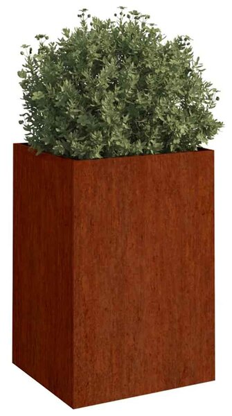 Truhlík 42x38x75 cm cortenová ocel