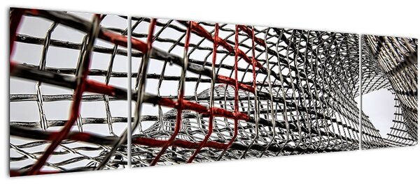 Obraz železné konstrukce (170x50 cm)