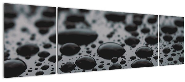 Obraz kapek vody (170x50 cm)