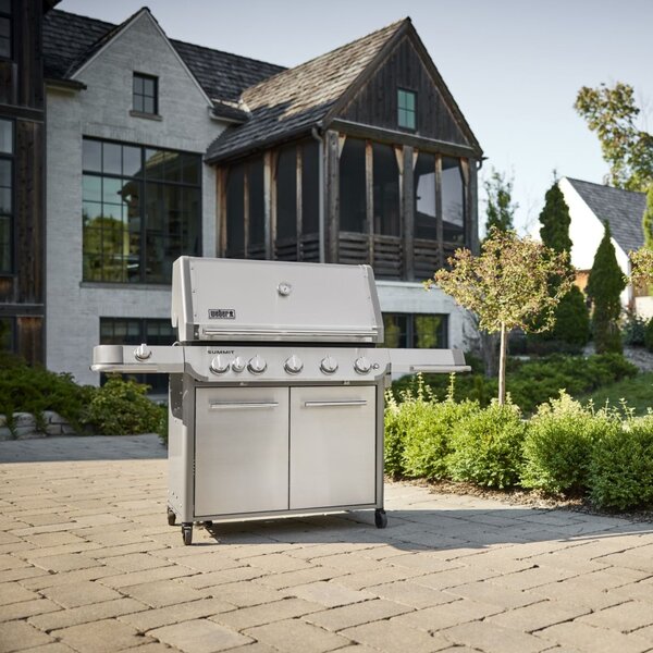 Weber Plynový gril Summit FS38 Stainless Steel