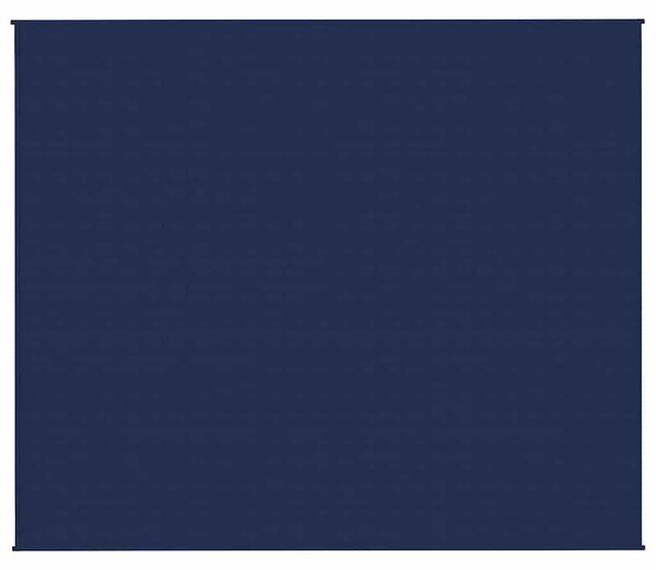 Zátěžová deka modrá 220 x 260 cm 11 kg textil