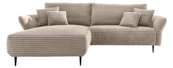 ROHOVÁ SEDAČKA, textil, cappuccino P & B - Sedací soupravy, Online Only