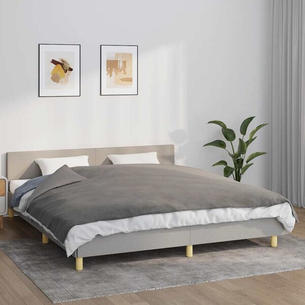 Zátěžová deka s povlečením šedá 155 x 220 cm 7 kg textil